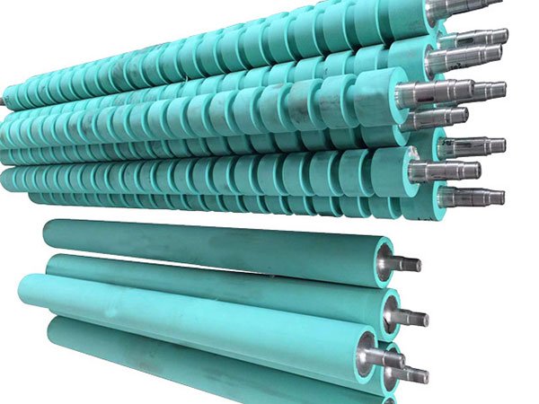 بكرة مطاطية لآلة الأكياس البلاستيكية